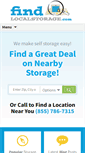 Mobile Screenshot of findlocalstorage.com